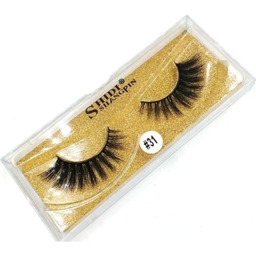 3D Winged False Fake Eyelashes Eye Lashes Makeup Extension Natural Faux Mink Lashes Makeup Tool