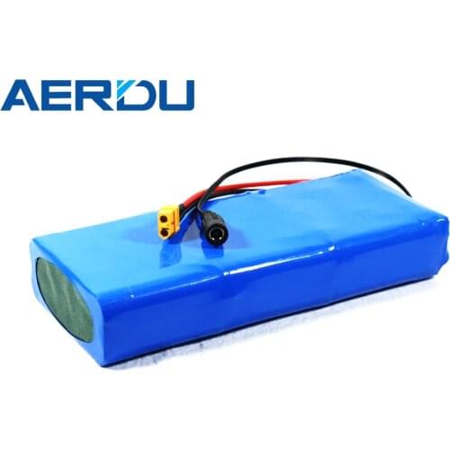 AERDU 24v 6s5p 25.2v 17.5ah 18650 Li-Ion Battery Pack Rechargeable for Motor Bicycle Scooter Moped with 25a Bms 3500mah 450w