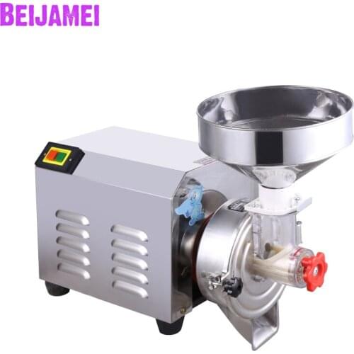 BEIJAMEI Stainless Steel Commercial peanut butter machine 220V sesame nut paste maker for sale