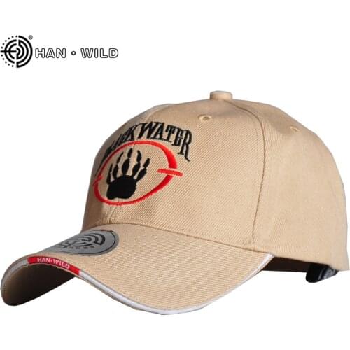Blackwater Embroidery Baseball Cap Men Women Casual Snapback Hats Male Tactical Military Caps Outdoor Cotton Shade Hats