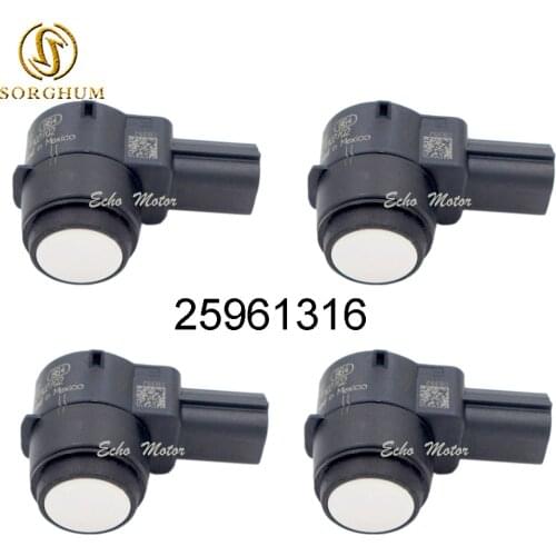 New 4pcs Parking Sensor 25961316 For Opel Buick Cadillac Chevrolet GMC 2009-2010 25962147,25961317,21995586,15239247,25961321