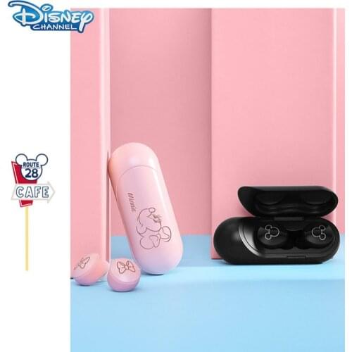 Disney Mickey TWS Bluetooth 5.0 Charging Wireless Headphone Stereo with Microphone Earbuds Earphones Waterproof Noise Cancelling