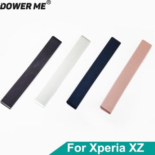 Dower Me Original Bottom Plastic Part Decorative Plate Of Battery Cover Back Housing For Sony Xperia XZ F8331 F8332