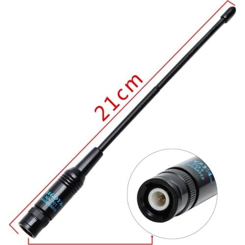 Nagoya NA-701 BNC 144/430MHz Dual Band High Gain Flexible Antenna 10W NA701 for ICOM Yeasu Kenwood Walkie Talkie Two Way Radio
