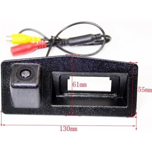 HD CCD Car Trunk Handle Reverse Parking Rear View Camera for Cadillac ATS-L 2014 2015 2016
