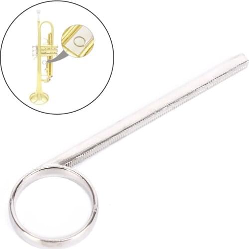 Nickel Plated Metal Trumpet 3rd Valve Slide Finger Pull Ring For Professional Trumpet Cornet Replacement Accessories