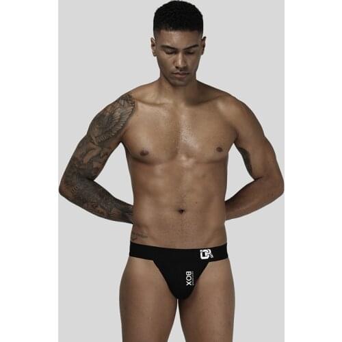 New Arrival Sexy Breathable Men Thong G-String Cueca Reuable Men Underwear Skincare Belts Raised Pounch Male Panties