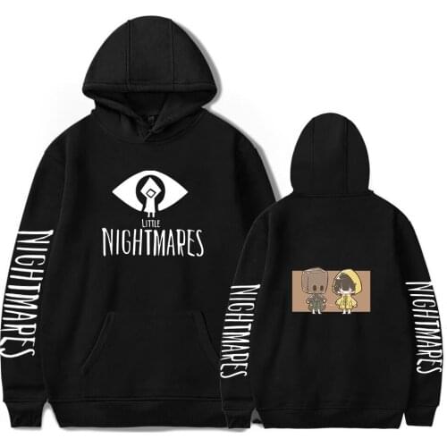 New Kpop Game Little Nightmares Men/Women Hoodie Plus Size Casual Drawstring Fashion Harajuku Sweatshirt Unisex Streetwear Top