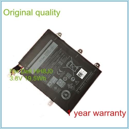 Original battery for tablet PC HH8J0 3.8V 19.5WH Free shipping