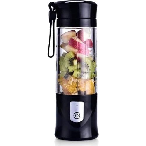 Youpin Portable Juicer Blender, USB Travel Juice Cup Baby Food Mixing Machince with Updated 6 Blades with Powerful Motor 4000mAh