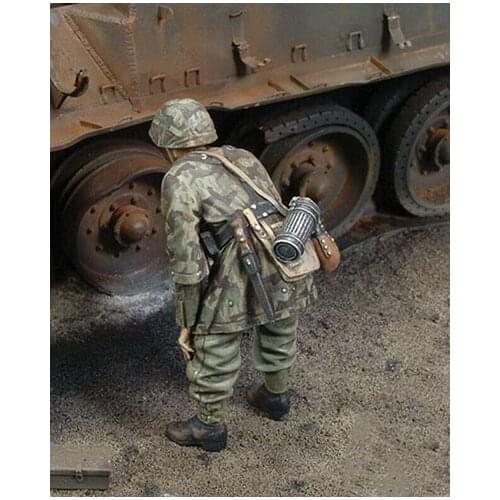 1/35 Grenadier and check (NO TANK ) Resin figure Model kits Miniature gk Unassembly Unpainted