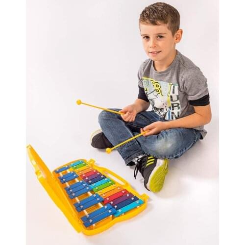 Kids Musical Instruments 25 Tones Aluminum Percussion Piano Early Education Toy Preschool Education Kits