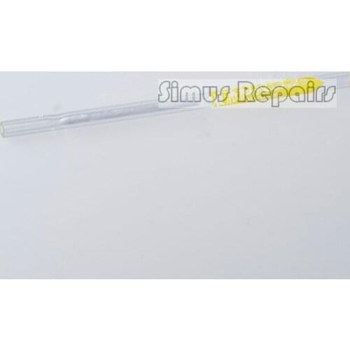 N9306232 Gas Chromatography Injection Port Yellow Narrow-hole Surface Inactivated Glass Liner Contains Glass Wool