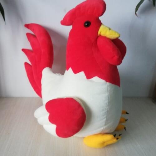 New toy lovely cock plush toy red chick soft doll large 40x38cm throw pillow,birthday gift b2969