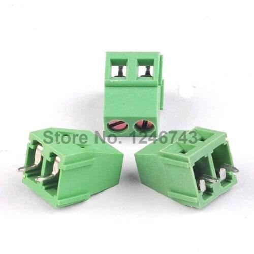 100PCS KF128 5.0MM 2P Connector 5.0MM Terminal
