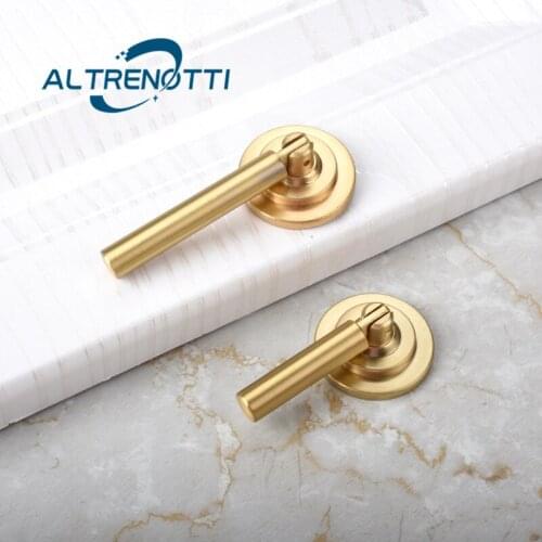 Furniture Drawer Zinc Handle Cabinet Nordic Kitchen Dresser Cupboard Wardrobe Knob Gold Solid Metal European Closet Door Pull