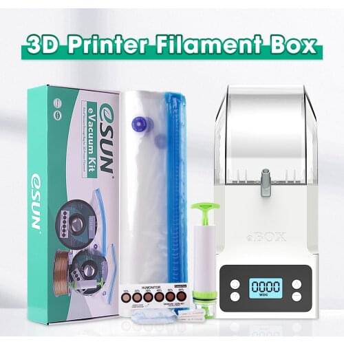 ESUN 3D Printing Storage Dryer Bag Kit Silk PLA PETG TPU Filament Sealed Vacuum Keep Dry Avoid Moisture for 3D printer spools