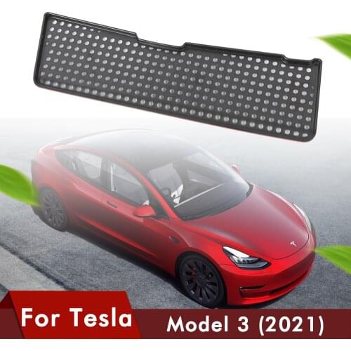 New Model3 Car Air Flow Vent Cover For Tesla Model 3 2021 Accessories Air Inlet Protective Auto Filter Conditioning Cover