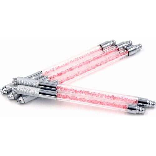 New Stainless Steel Microblading Pens For 3D Eyebrow Tattoo Pen Needles Microblading Blade High Quality Embroidery Tattoo Tools
