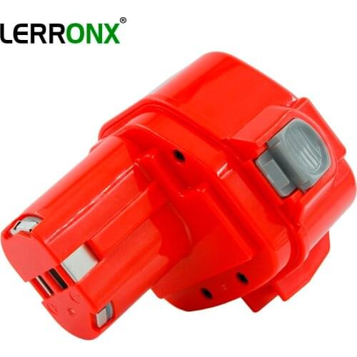 LERRONX 12V 3.0Ah NI-MH Rechargeable Battery replacement for Makita Power tools 1233 1234 1235F 192698-A Cordless Drill bateria