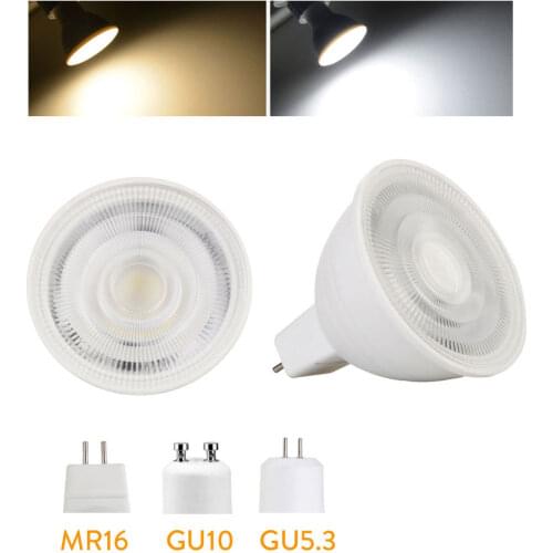 Dimmable 5W LED Bulb Spotlight GU10 MR16 110v 220V Spotlight Bulb Beam Angle 24 Degree Chandelier LED Lamp For Downlight Light