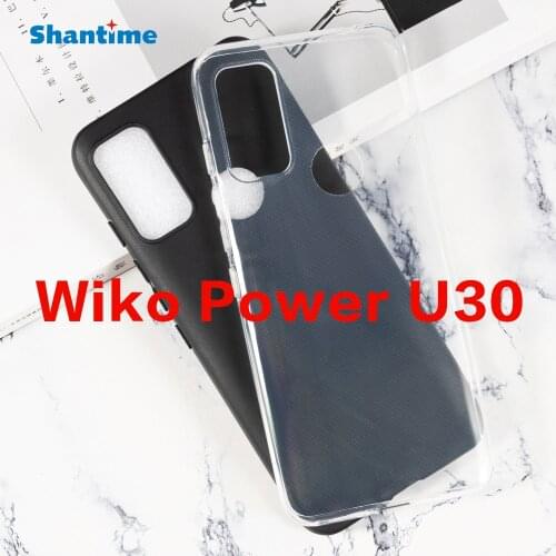 For Wiko Power U30 Gel Pudding Silicone Phone Protective Back Shell For Wiko Power U30 Soft TPU Case