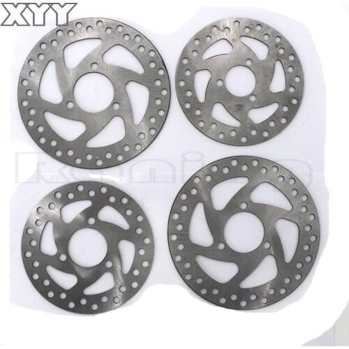 49CC Brake Disc Plate Gas Mini Dirt Bike Rear Disc Brake Caliper Kit 140mm and Friction Plate Rotors Electric Scooter ATV
