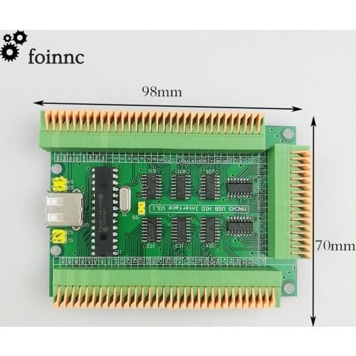 MACH3 USB control extended current board hid Manual Do not install screw versions Analog voltage (0-5v) to digital quantity