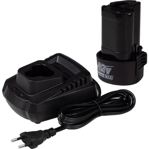 Charger for 12V Makita Model Lithium Battery+1500/2000mAh Battery Apply to Cordless Electric Drill Grinder Electric Saw