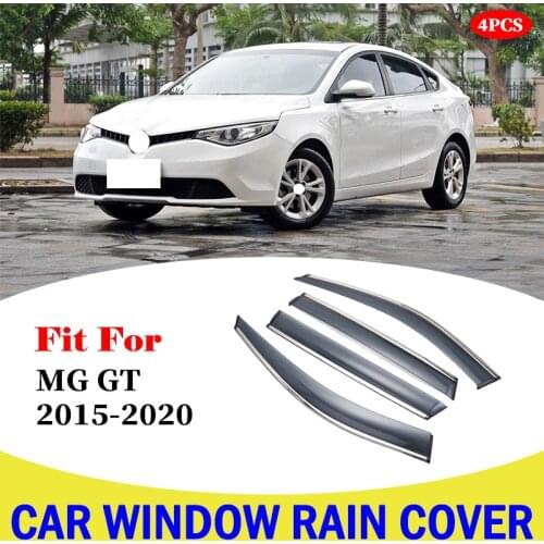 Car Window Sun Rain Shade Visors Shield Shelter Protector Cover Frame Accessories For MG GT 2015-2020 Car Weather Shield