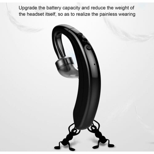 1Pc Gaming Headset M20 Bluetooth 5.0 Headphones Rotatable Noise Reduction Wireless Ear Hook Sport Earphone