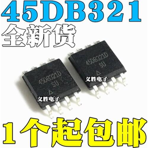 10pcs/lot New original AT45DB321D-SU AT45DB321 45DB321D SOP8 patch wide body