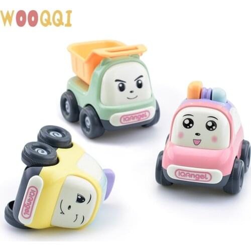 3pcs Set Cute Colorful Educational Inertia Forward Toy Car Childrens Toy Car Inertia Car Set Childrens Toy 0-3 Years Old
