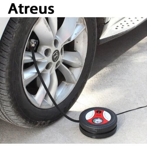 Atreus Car Styling Tire Inflation Pump Tire pressure monitoring for Mercedes w203 w204 Benz Peugeot 307 206 308 Opel Astra h j g