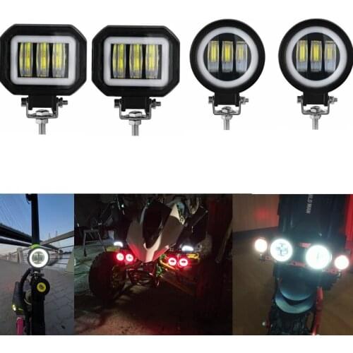 30W Car Headlight Auto Driving Fog Light Car Led Working Light for 4WD ATV SUV UTV UTE Off Roads Lights Work Lamp 12V