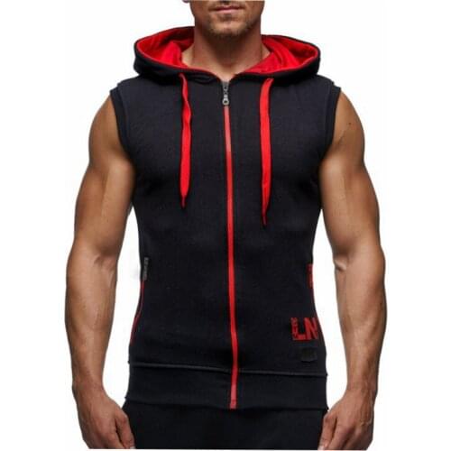 2021 New Casual Solid Mens Zipper Shirt Tops Tees Summer sports Gyms Short Sleeve T Shirt Men Fashion Hooded Slim T Shirts