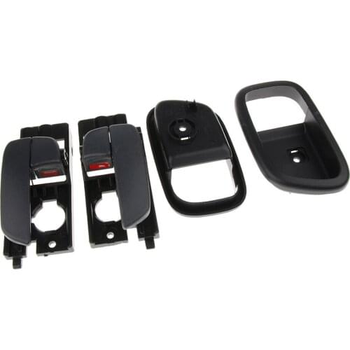 2 Pieces Car Front Interior Door Handles Set For Hyundai Accent 2007 - 2011