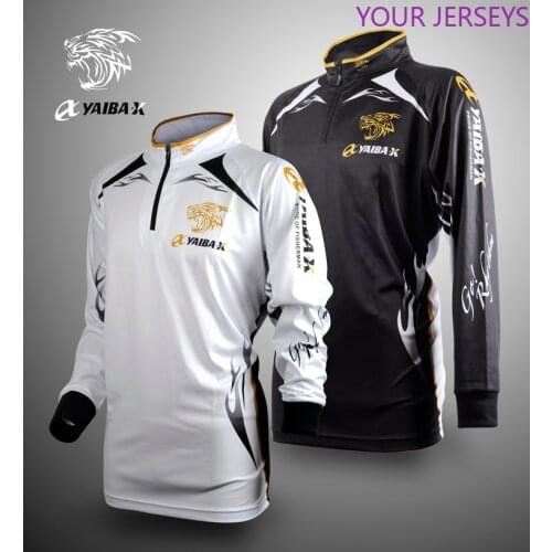 2022 NEW YAIBA-X Fishing Shirts Summer Autumn Men Long Sleeve Outdoor Camping Clothes Plus Size Jersey