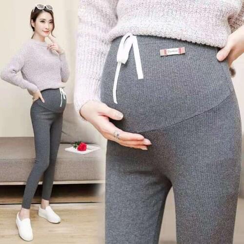 Maternity clothes pregnant women leggings spring and autumn new maternity pants pregnancy pants mother pant sKnitted Clothes