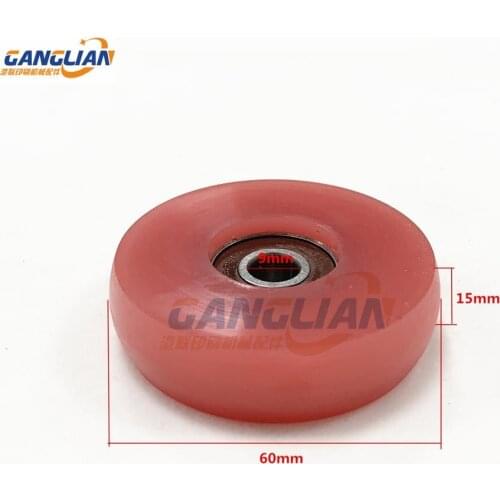 1 Piece Roland Rubber Wheel 60X9X15mm Printing Machine