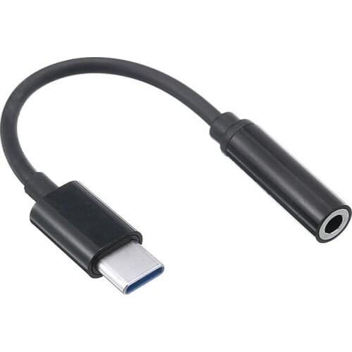 Type C To 3.5mm Headphone Jack Audio Cable Adapter 3.5mm AUX USB C Adapters USB Type-C Male to Aux Female Converter Cables