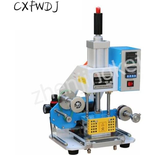 Pneumatic Hot Stamping Machine Automatic Roll Paper Can Be Hot Stamped Trademark Multi-function indentation Hot Stamping LOGO