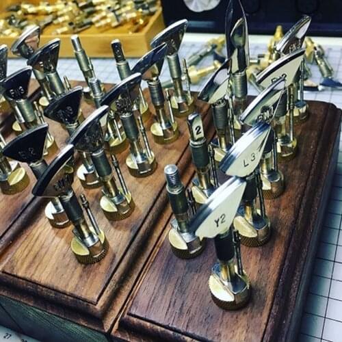 RCIDOS F/FN/FNR/S/L/Y seris wax spatula/watch strap burnisher,leather creaser tips,Electric Creasing Machine parts,1pcs price