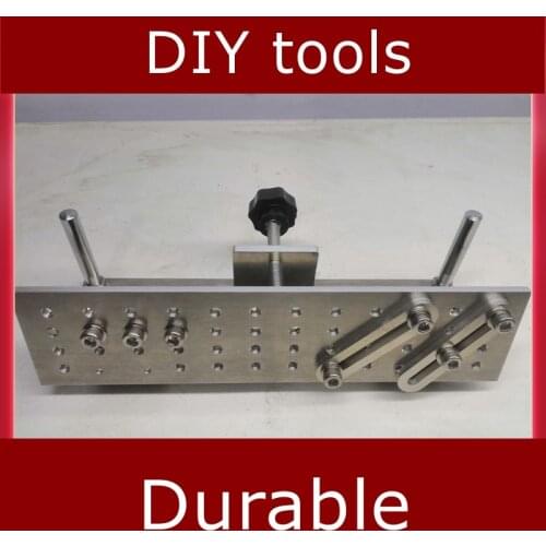 Open V clamp belt machine tool knife blank DIY blade handheld fixed angle artifact universal auxiliary multi-function grinding