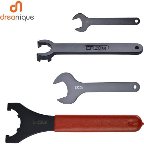 1pc ER Collet UM Type Wrench ER16 ER20 ER25 ER32 ER Spanner for ER Nut Collet Chuck Holder CNC Milling Tool Lathe Tools