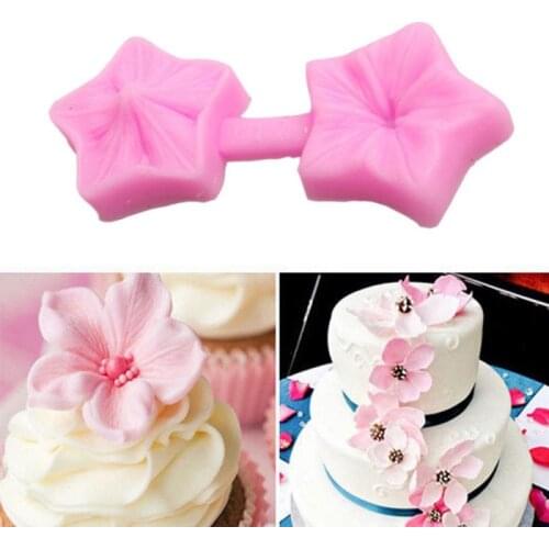 3D Petals Flower Silicone Mold Fondant Cake Decorating Tools Chocolate Confeitaria Baking Moulds Creativity Kitchen Accessories