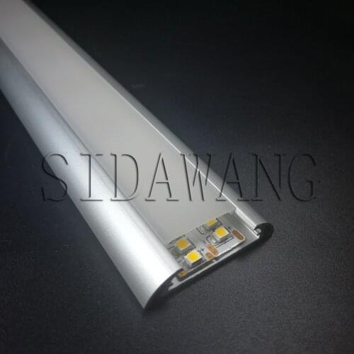 4-30pcs/lot led aluminium profile for led bar light, led strip corner aluminum channel, non waterproof aluminum housing SDW053