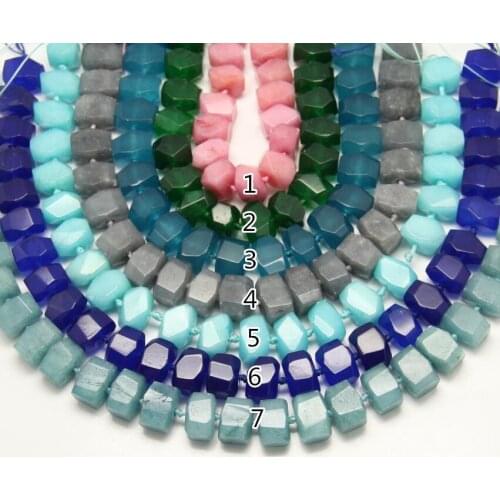 7 color choice,15.5inches strand Faceted Malaysian Stones Loose Beads,Cut Nuggets Gems Spacer Beads Making Necklace Findings