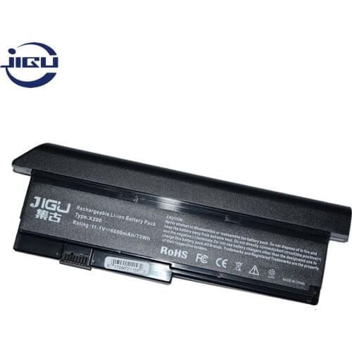 JIGU 9CELLS Laptop Battery For IBM ThinkPad X200 X200s X201s 42T4834 42T4835 43R9254 43R9255 ASM 42T4537 42T4539 42T4541 42T4543