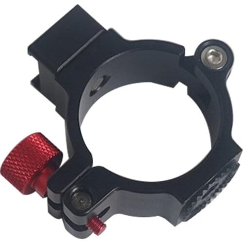 BGNing Extension Ring Clip Microphone Mount Clamp Cold Shoe Adapter Ring for Zhiyun Smooth X Gimbal Mounting Mic LED Video Light